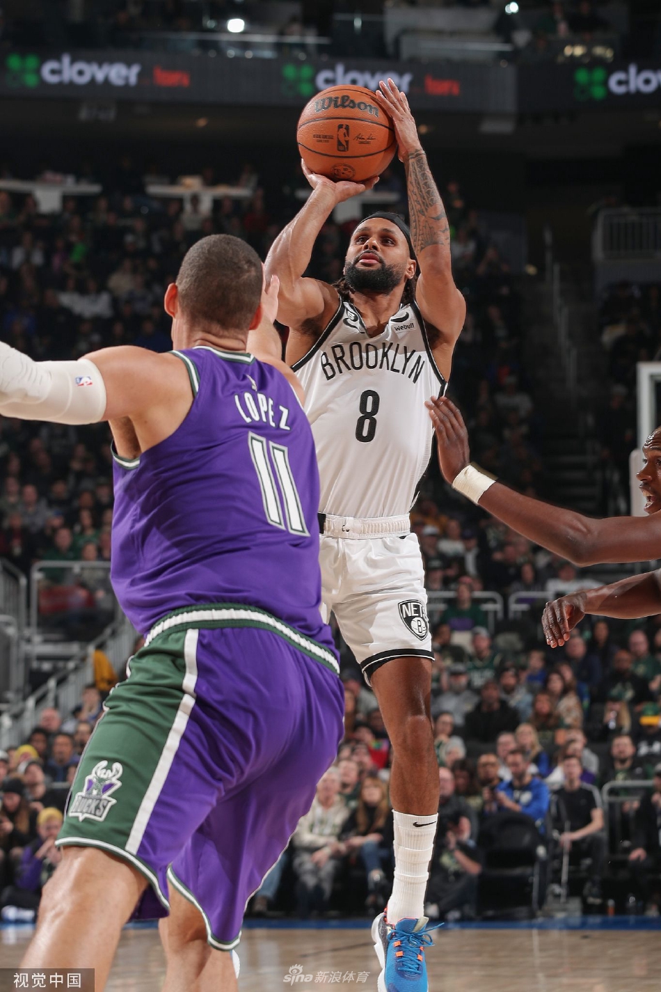 雄鹿遭遇篮网终结连胜